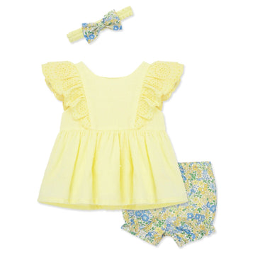 Sunny Floral Sunsuit PEEK A BOO