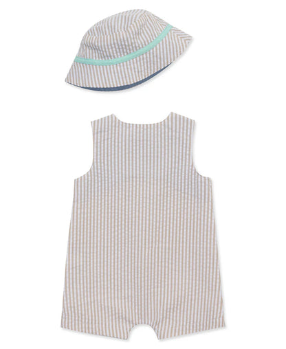 Safari Woven Sunsuit & Hat