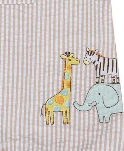 Safari Woven Sunsuit & Hat