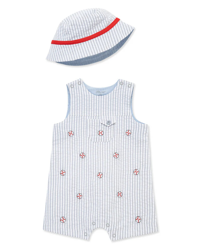Baby Baseball Sunsuit Set Little Me