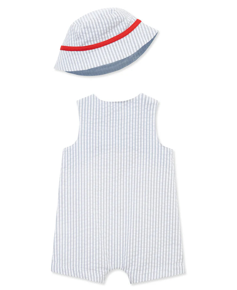 Baby Baseball Sunsuit Set Little Me