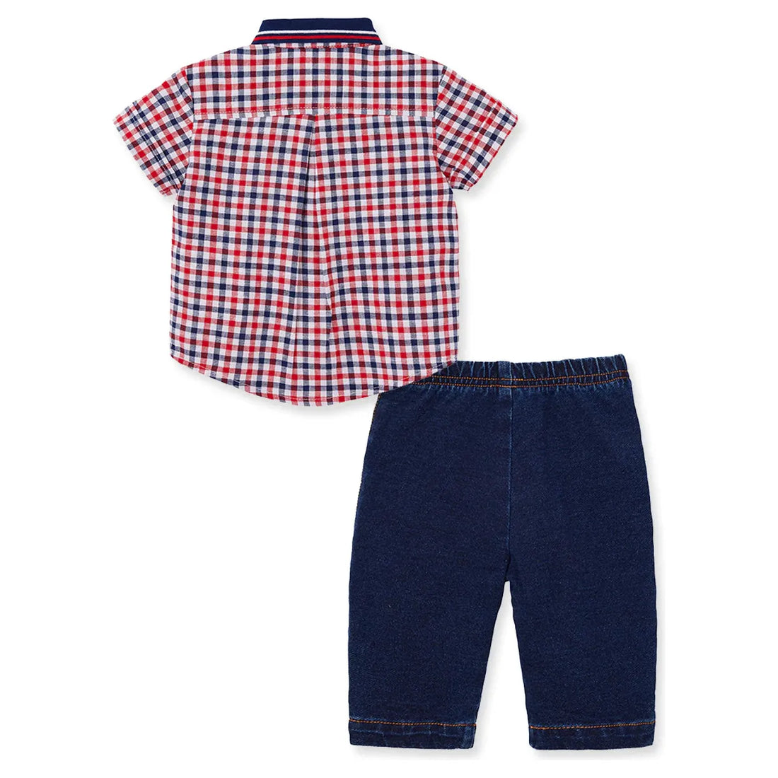 Check Woven Pant Set PEEK A BOO