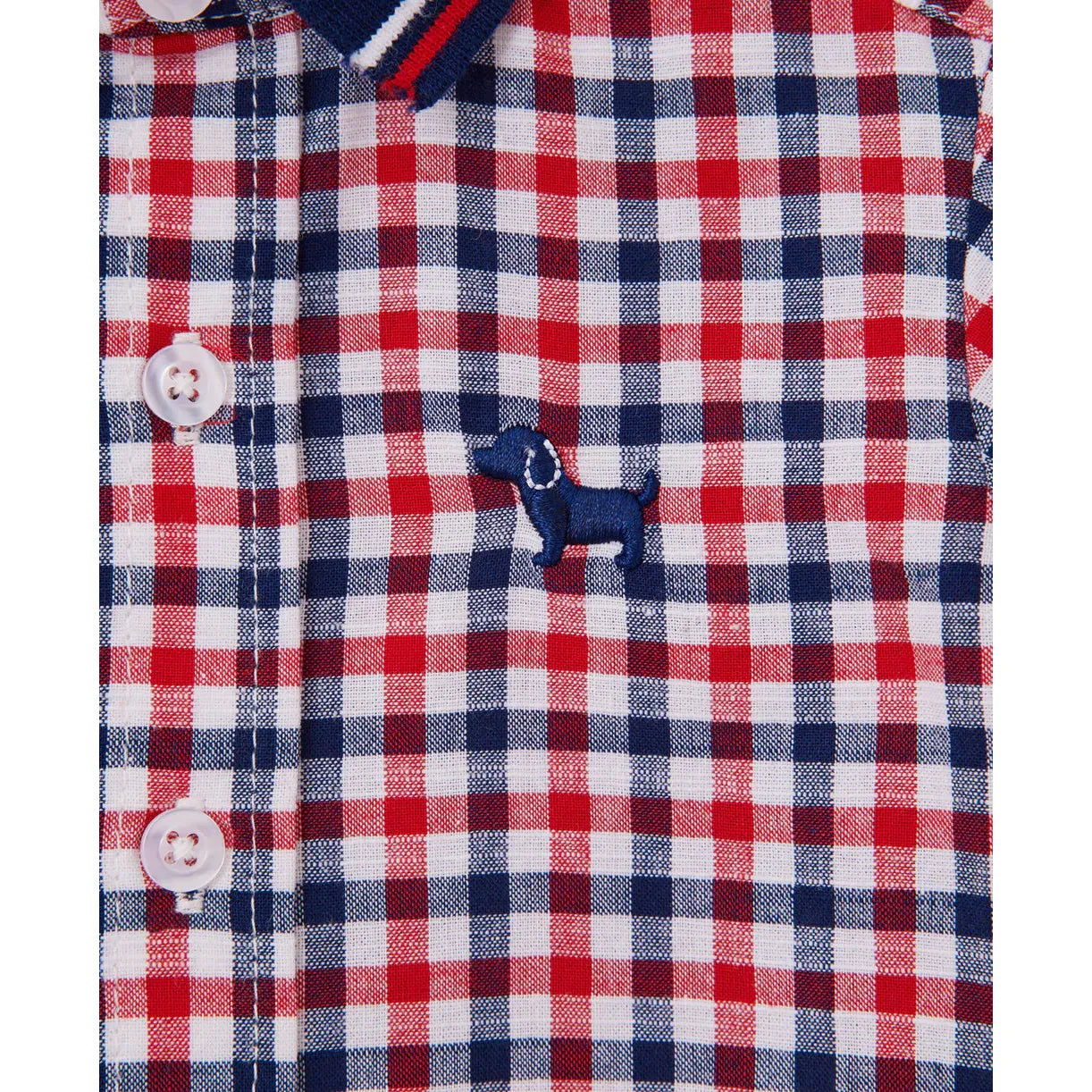 Check Woven Pant Set PEEK A BOO