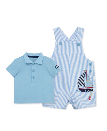 Sailboat Woven Shortall Set