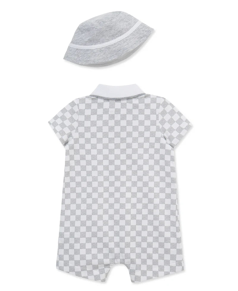 Baby Racecar Romper Set Little Me