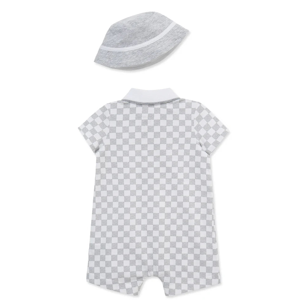 Baby Racecar Romper Set Little Me