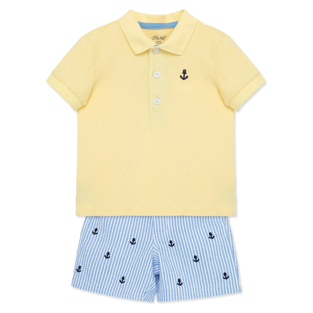 Anchor Polo Toddler Short Set PEEK A BOO