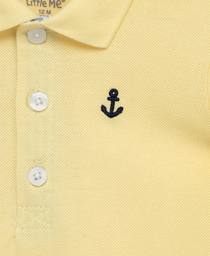 Anchor Polo Toddler Short Set