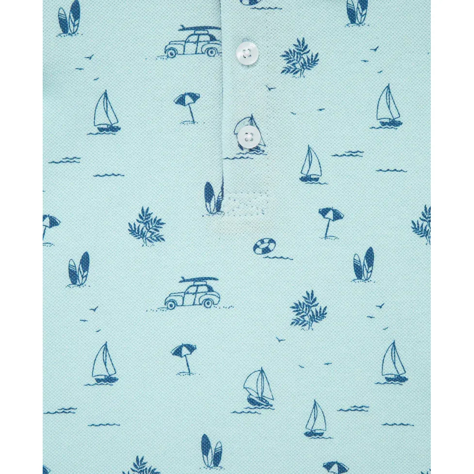 Beach Polo Short Set PEEK A BOO