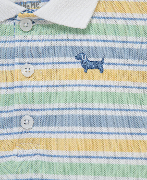 Puppy Polo Short Set Little Me