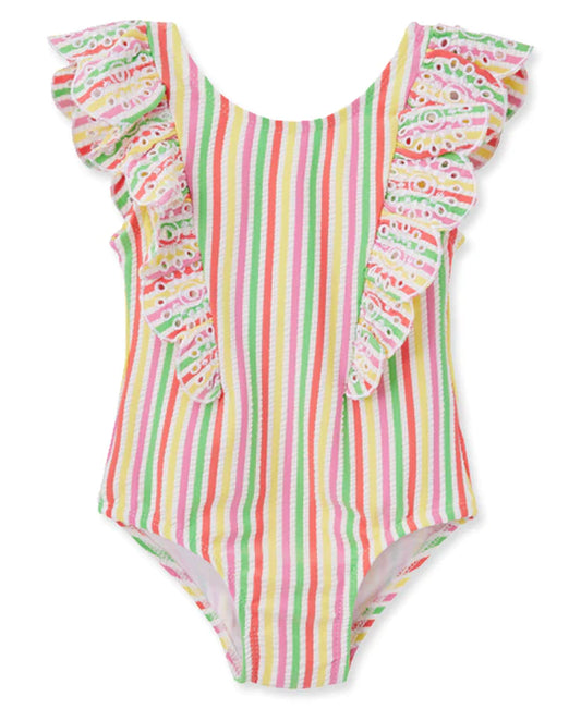 Multi Stripe Swimsuit