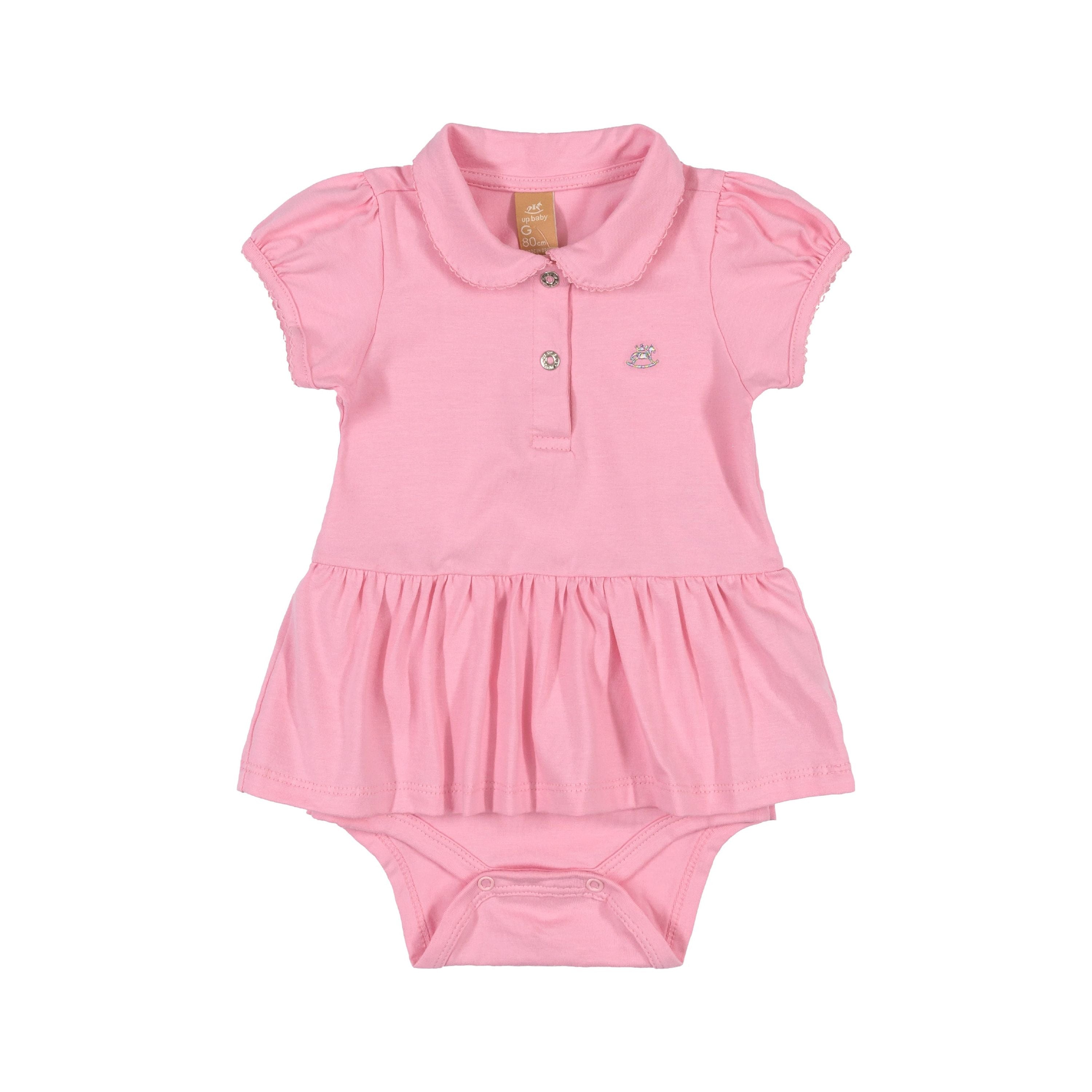 Pink Body Suit Dress PEEK A BOO