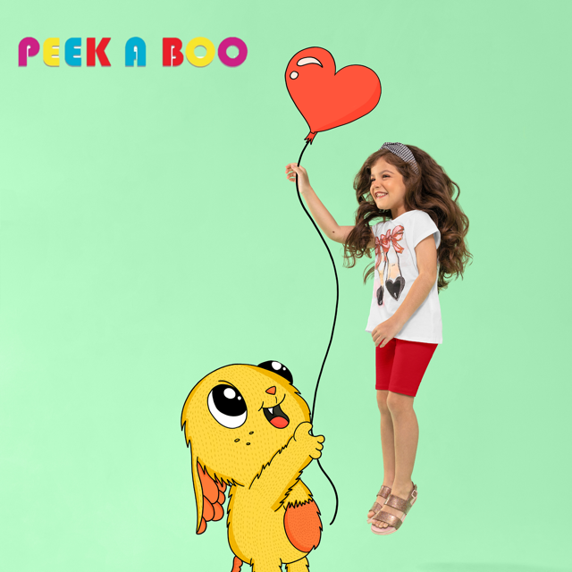 Ballerina Red PEEK A BOO