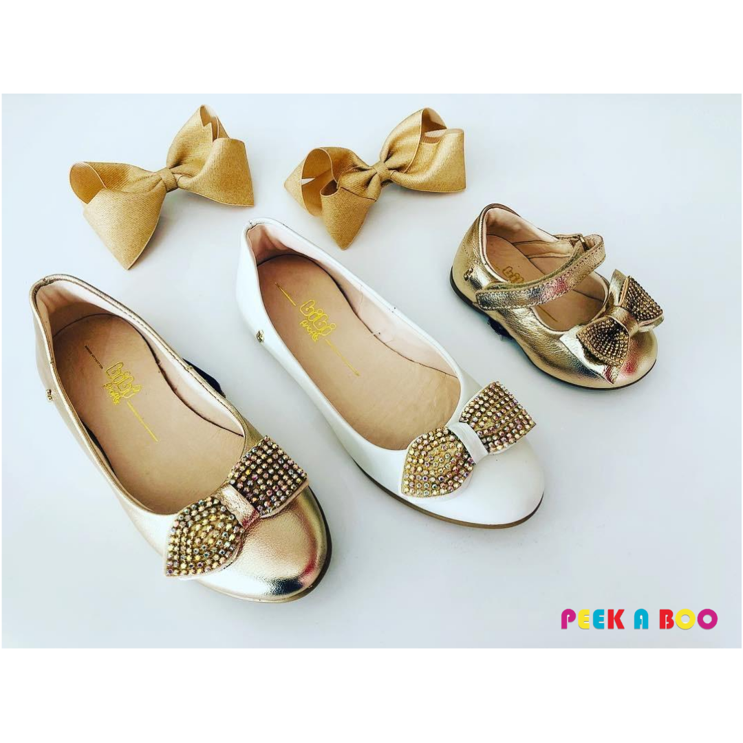 Bibi Big Girls Flats PEEK A BOO
