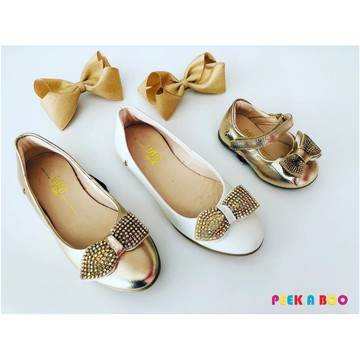 Bibi Big Girls Flats PEEK A BOO