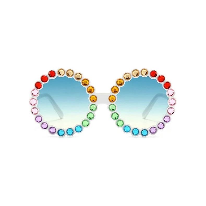 Color Diamond Sunglasses PEEK A BOO