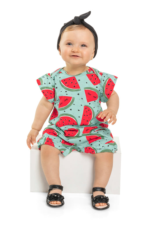 Watermelon Girls Romper