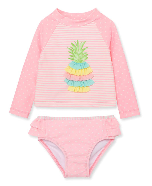 Pineapple Rashguard Set