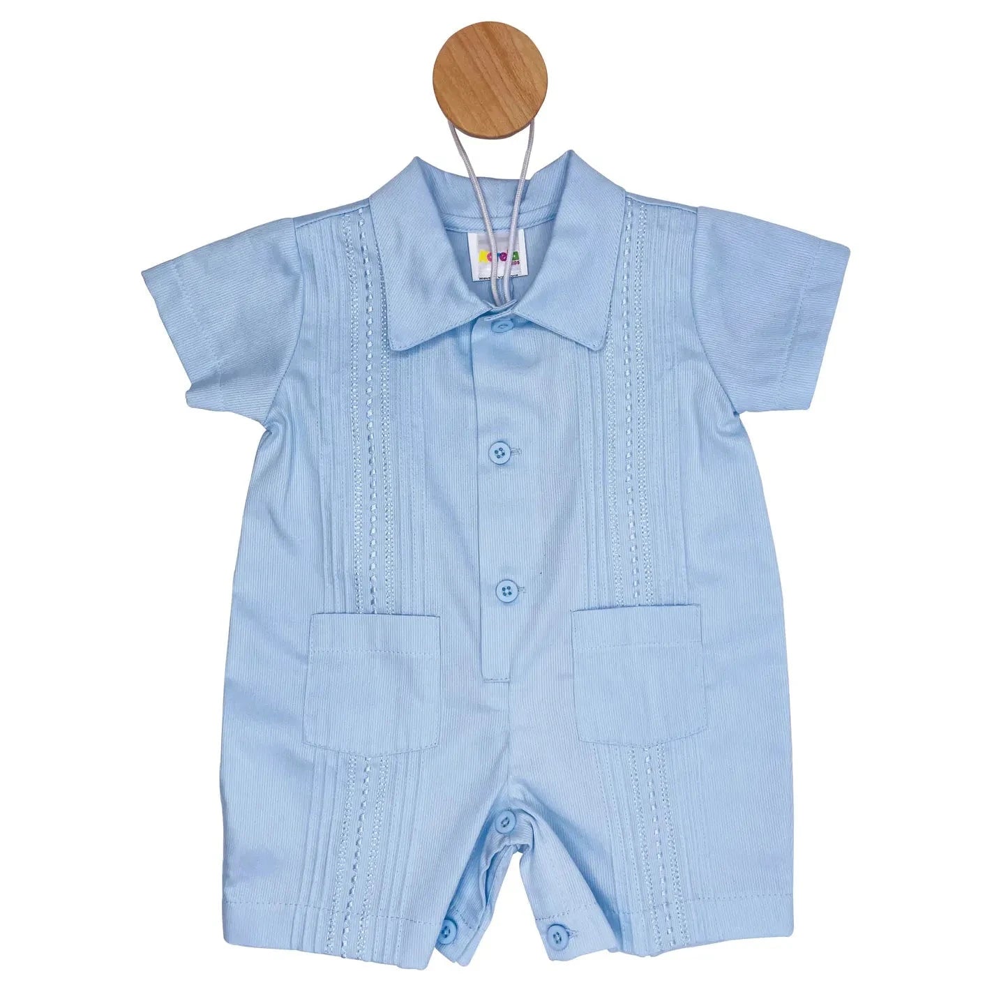 Baby Boy Guayabera PEEK A BOO