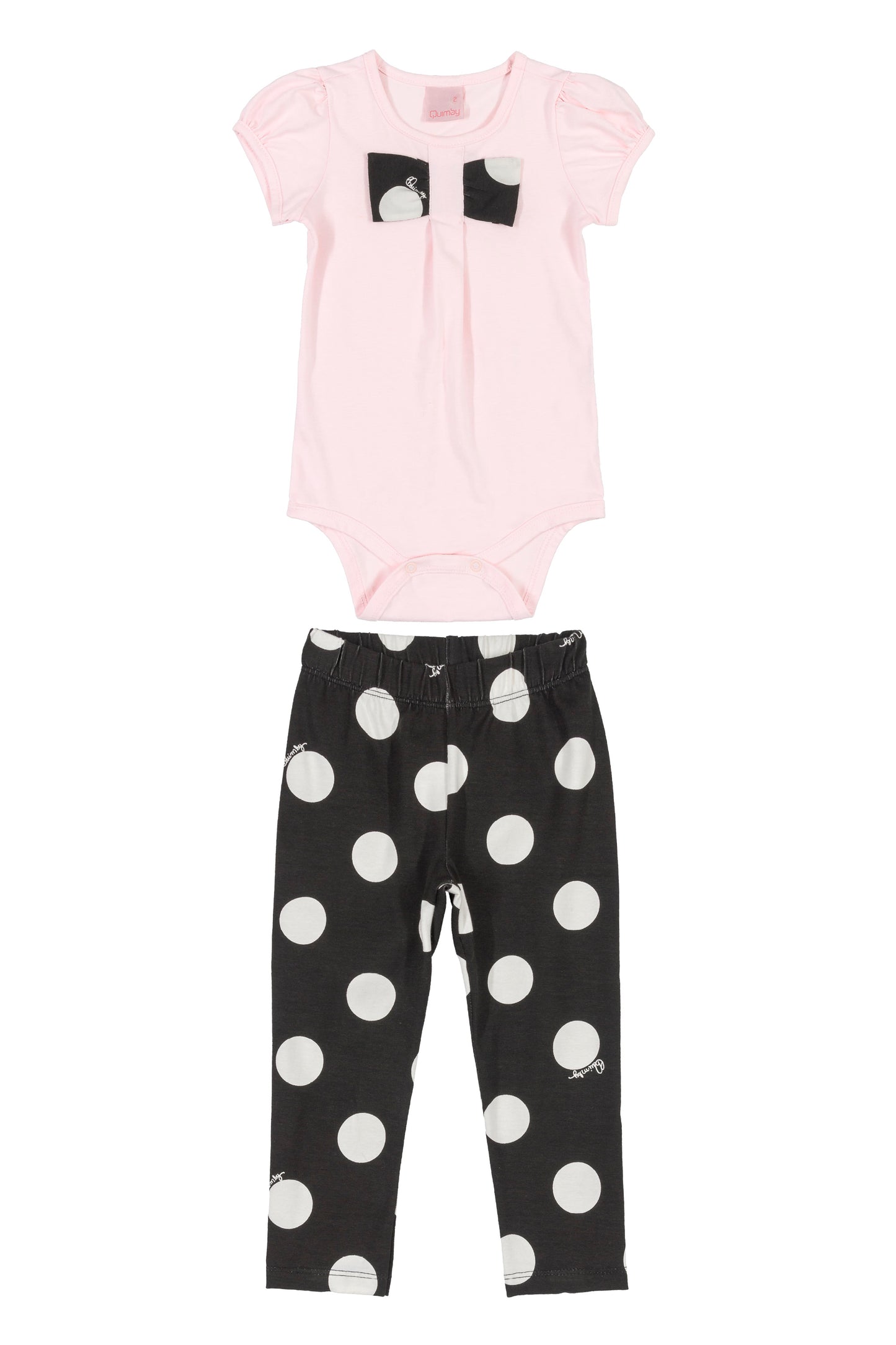 polka dots onesie