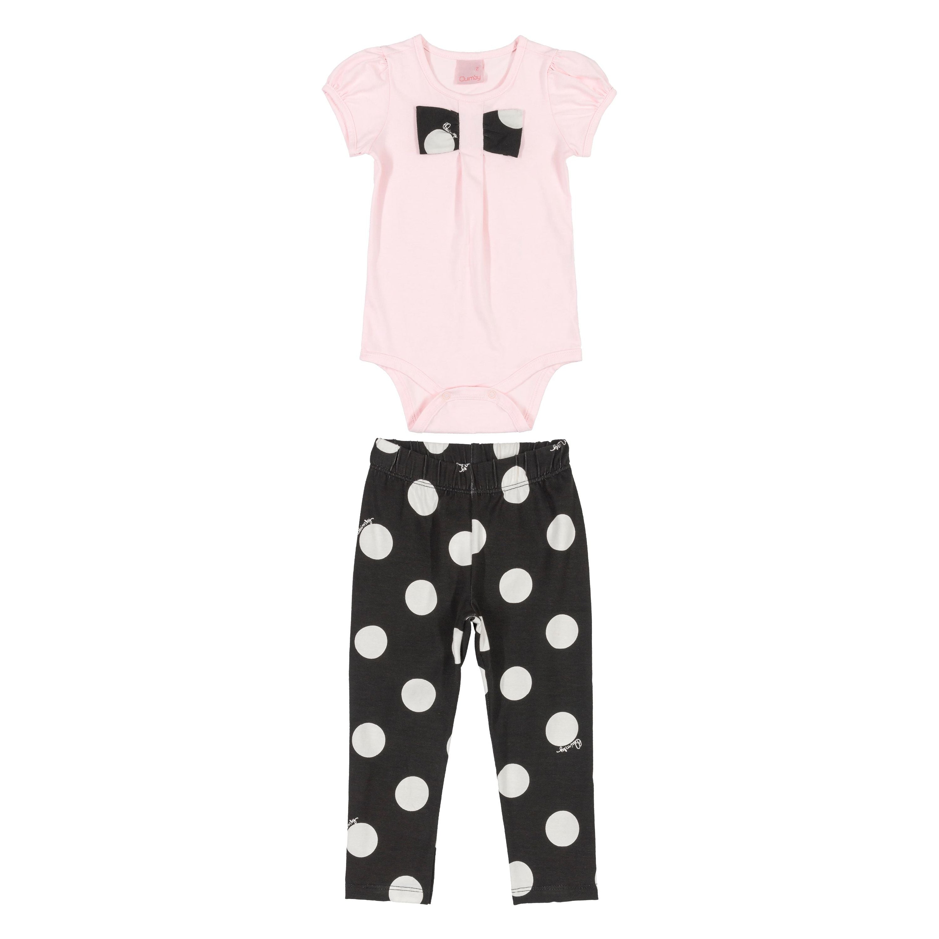 Polka Dots Onesie PEEK A BOO