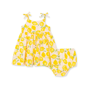 Lemon Sundress PEEK A BOO