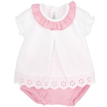 GIRLS T-SHIRT AND KNICKERS PEEK A BOO