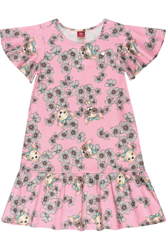 Floral Dog Dress