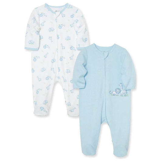 Safari 2-Pack Footies PEEK A BOO