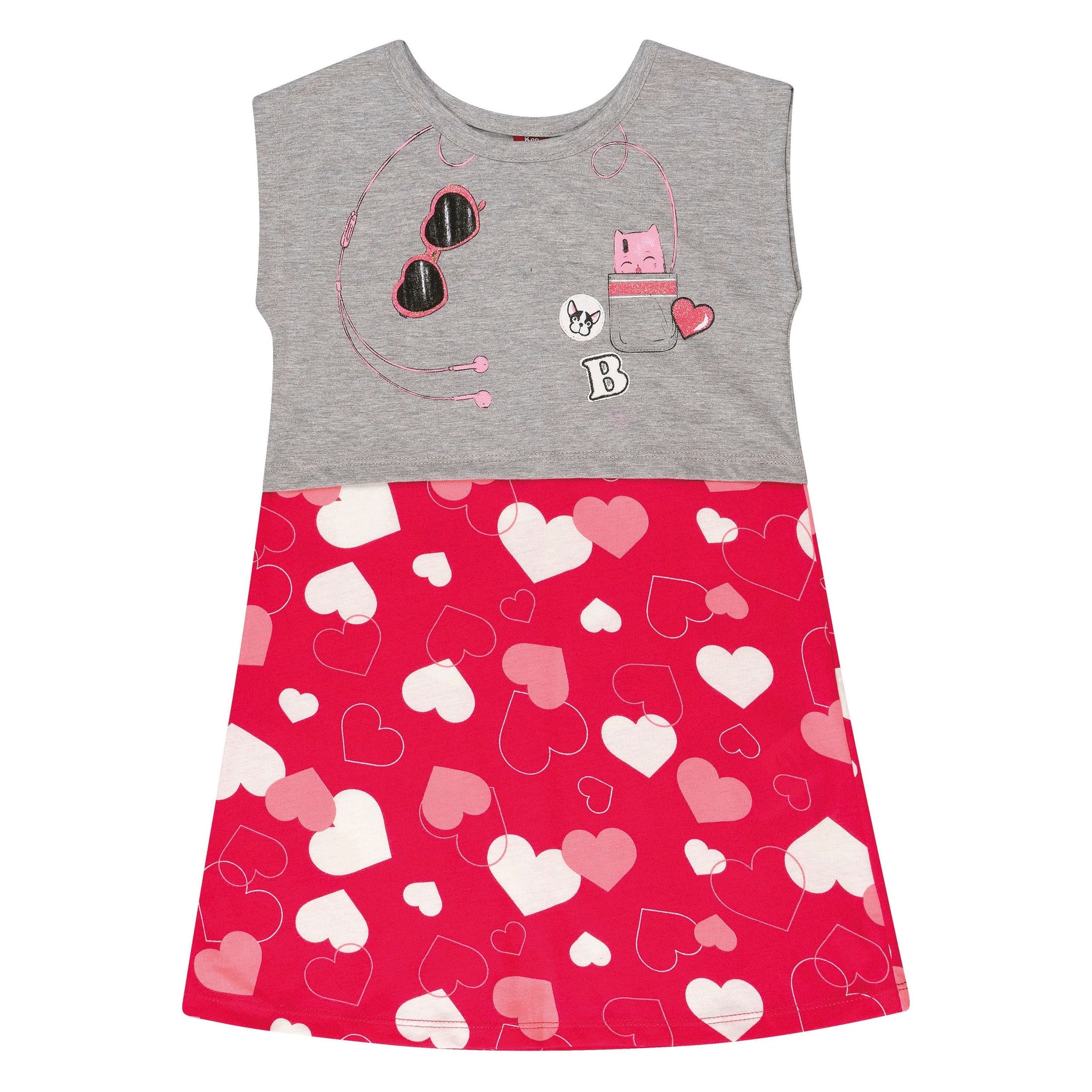 Hearts and More Dress PEEK A BOO