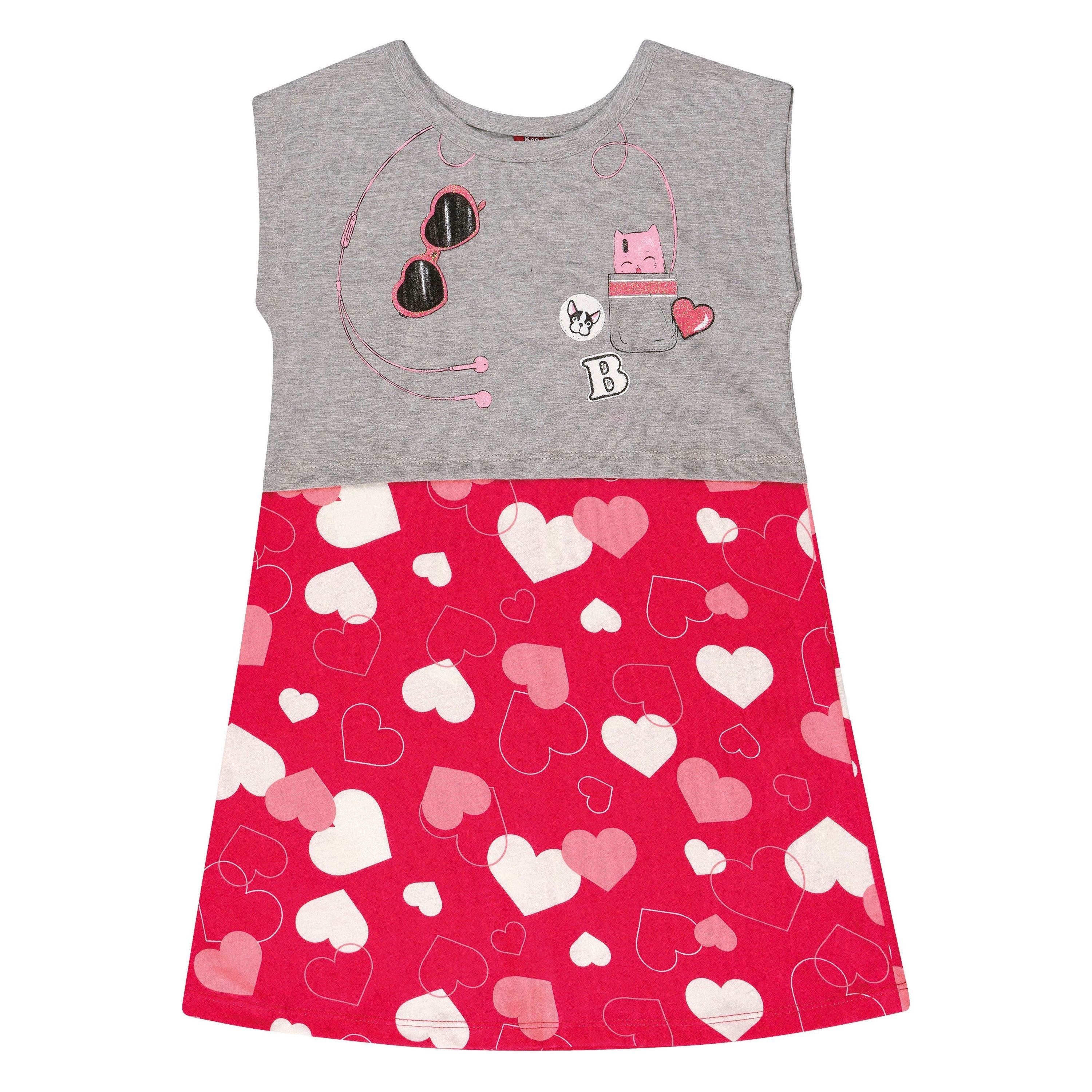 Hearts and More Dress PEEK A BOO