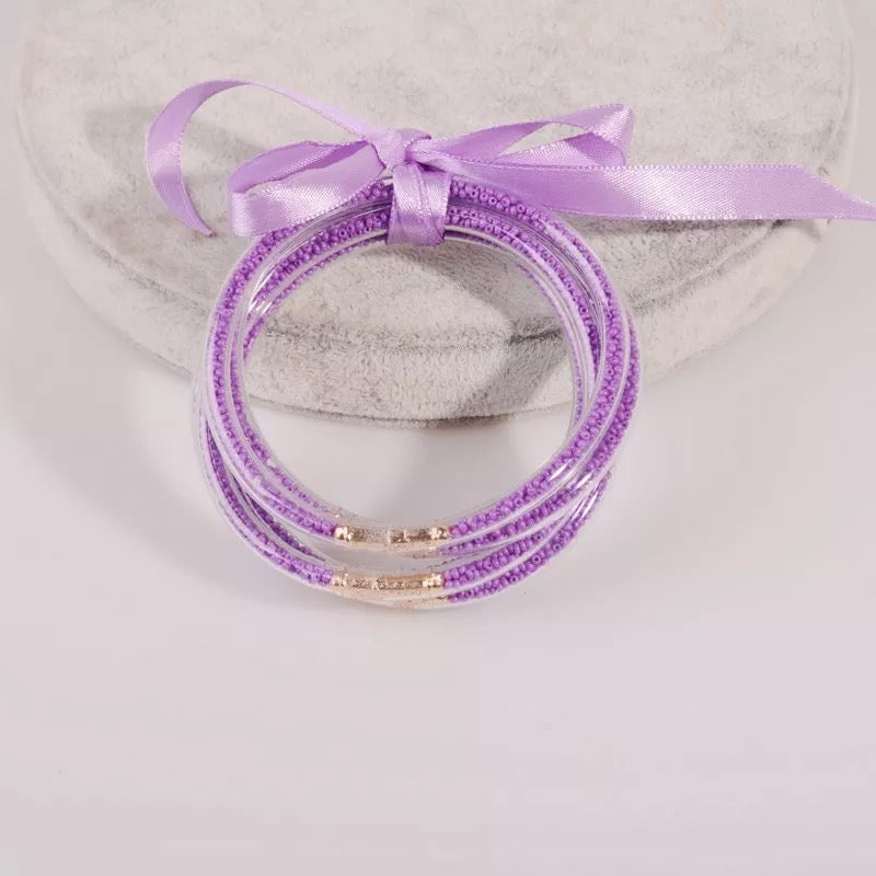 Large Beads Bangles PEEK A BOO