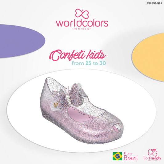 World Colors Glitter Prata