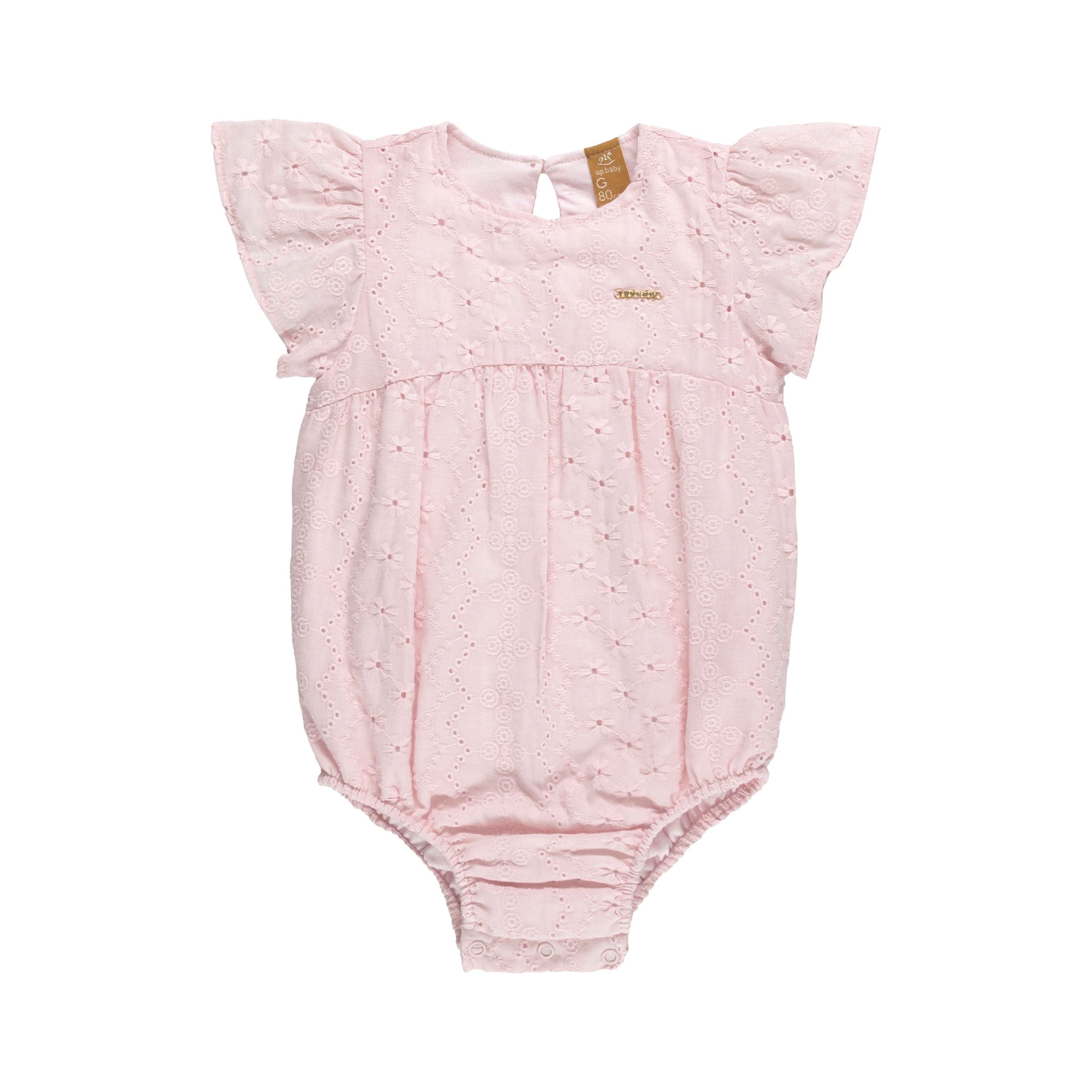 Boho Romper & Dress Pink PEEK A BOO