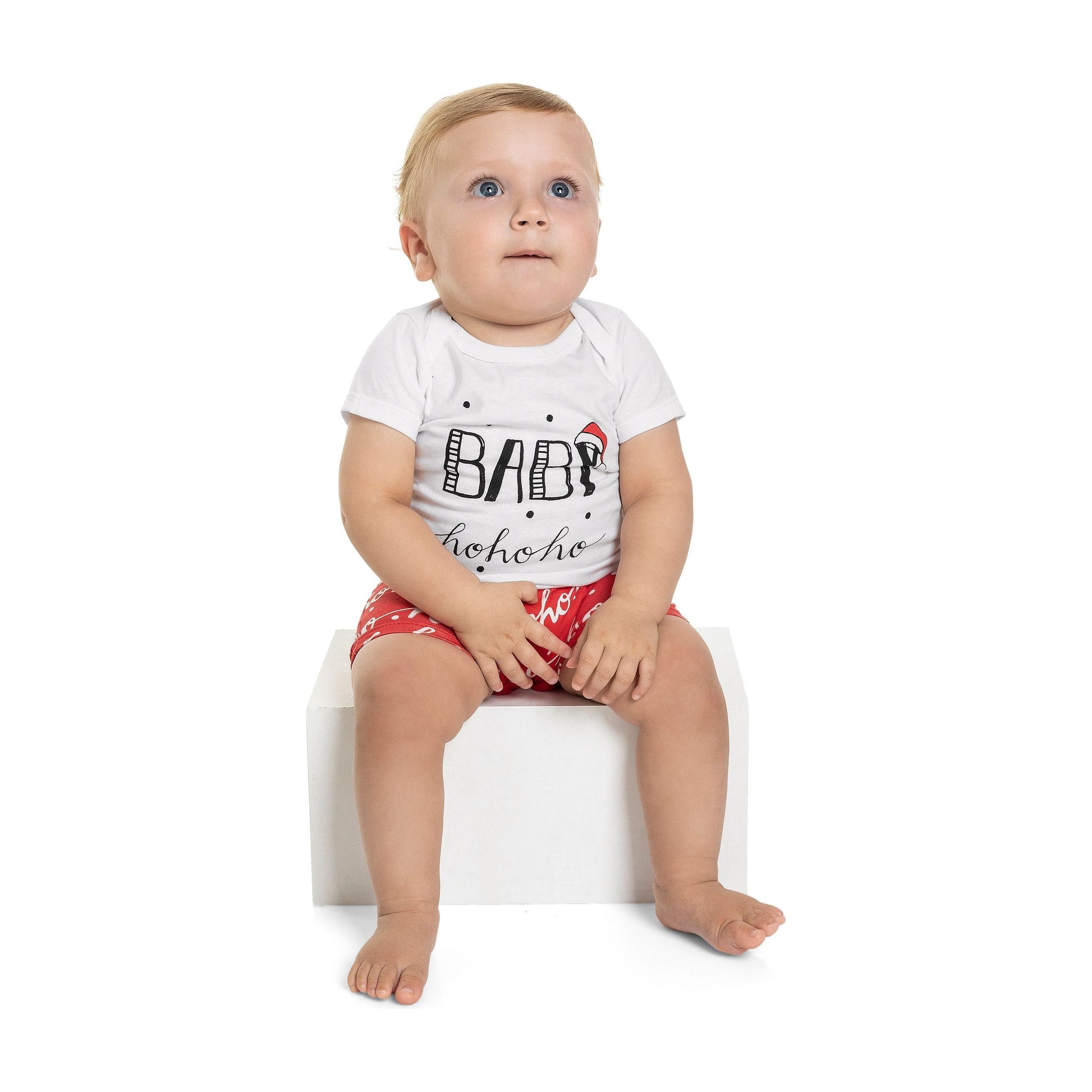 Baby Christmas Matching Pajamas PEEK A BOO