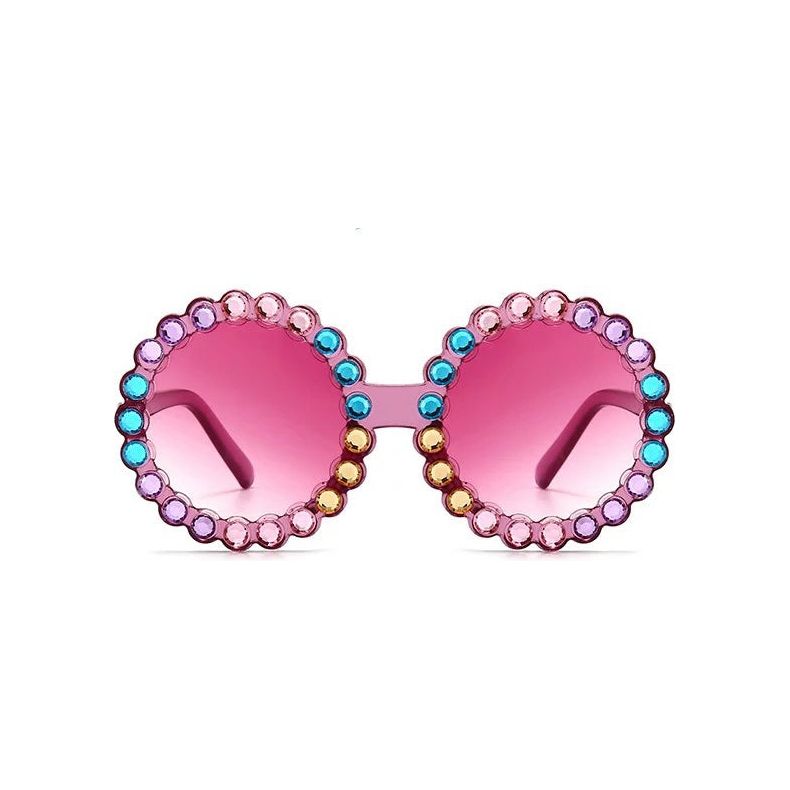 Color Diamond Sunglasses PEEK A BOO