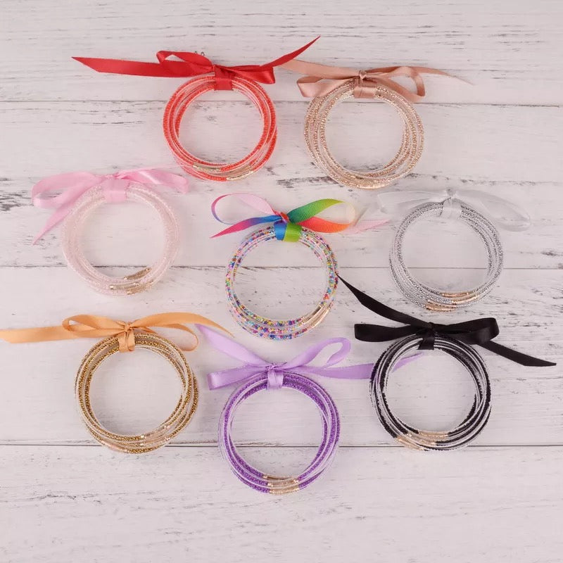 Large Beads Bangles PEEK A BOO