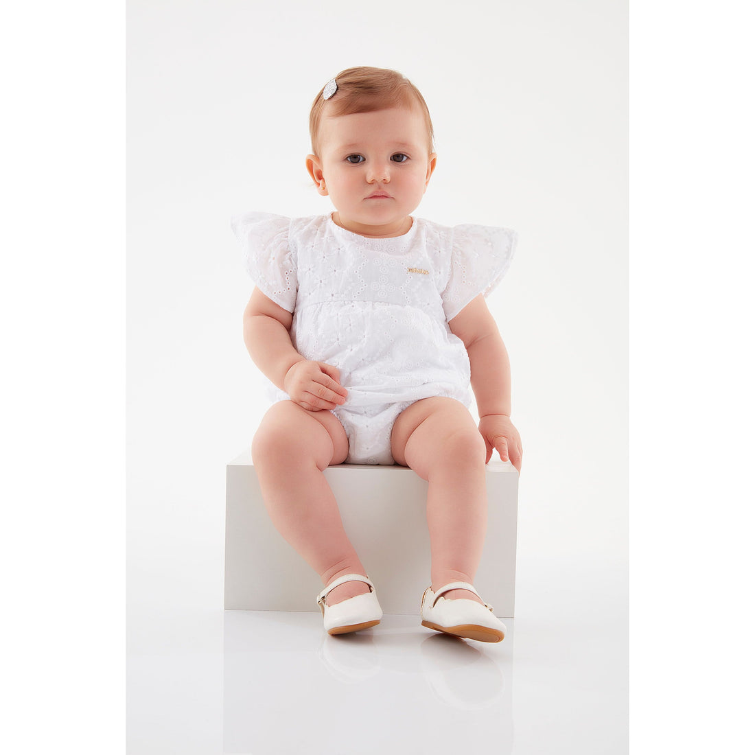 Boho Romper & Dress White PEEK A BOO