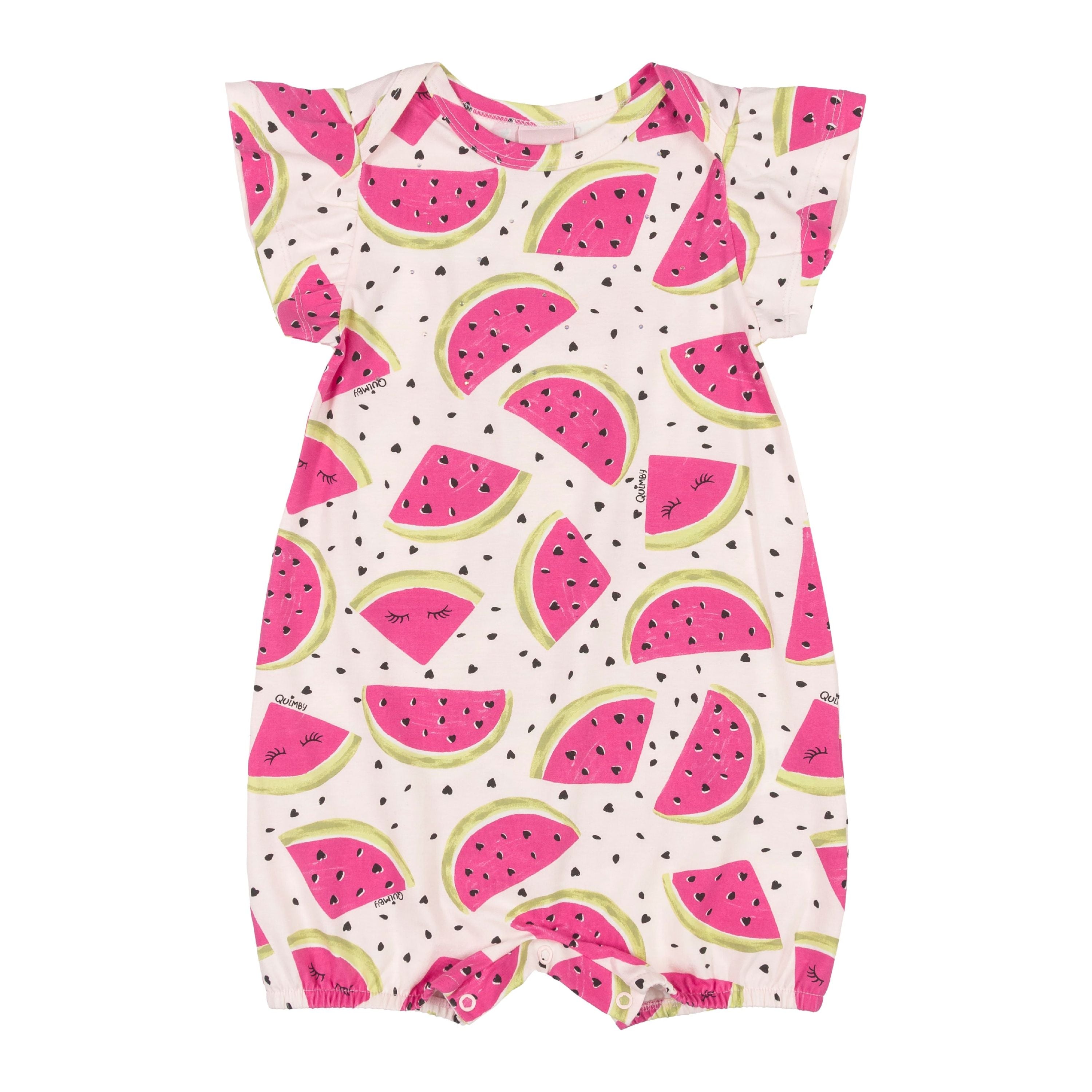 Watermelon Girls Romper PEEK A BOO