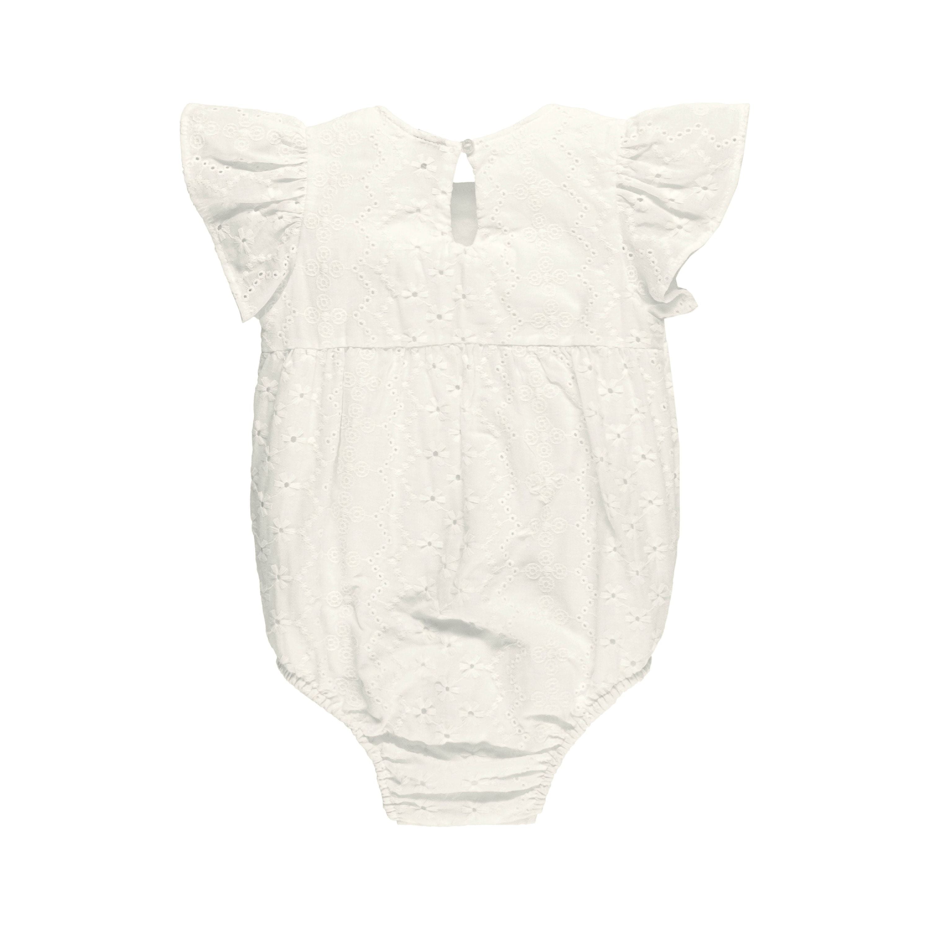 Boho Romper & Dress White PEEK A BOO