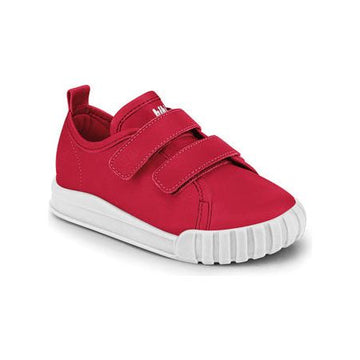 Bibi Velcro Shoes Boys Red and Blue PEEK A BOO