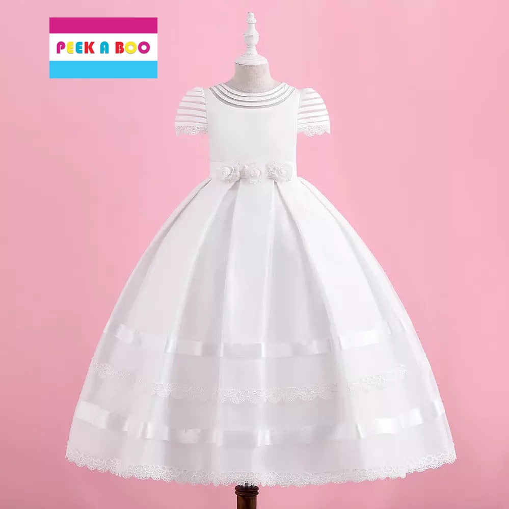 Communion A-line Dress PEEK A BOO