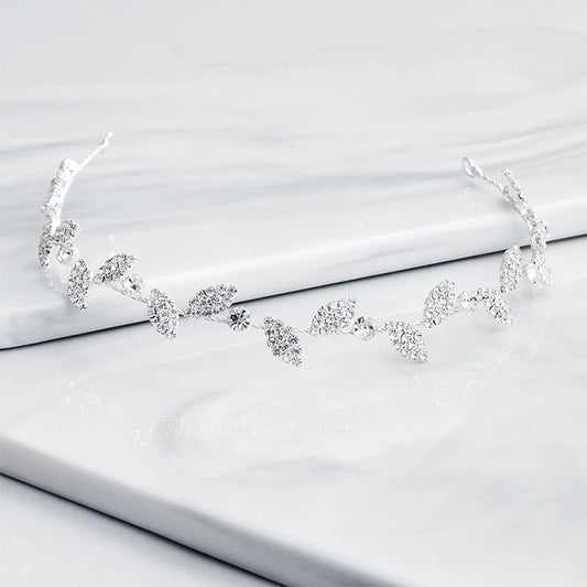 Crystal Leaves Headbands