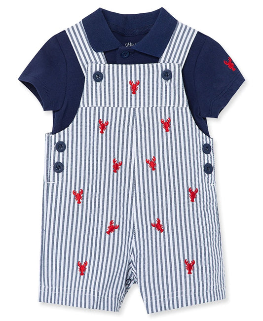 Lobster Infant Shortall Set