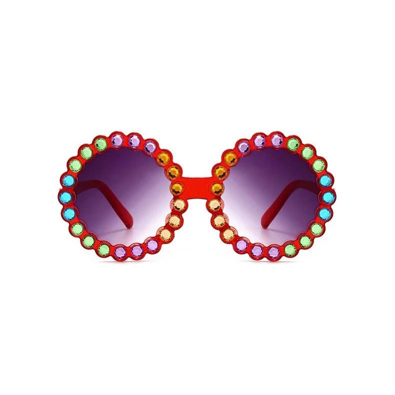 Color Diamond Sunglasses PEEK A BOO