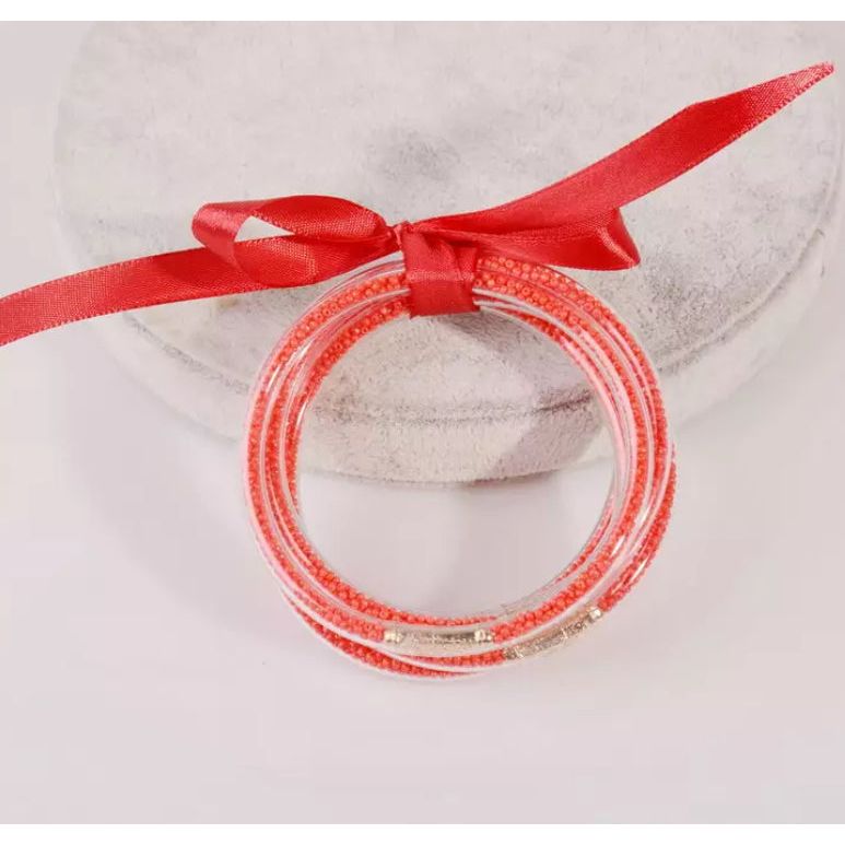 Large Beads Bangles PEEK A BOO