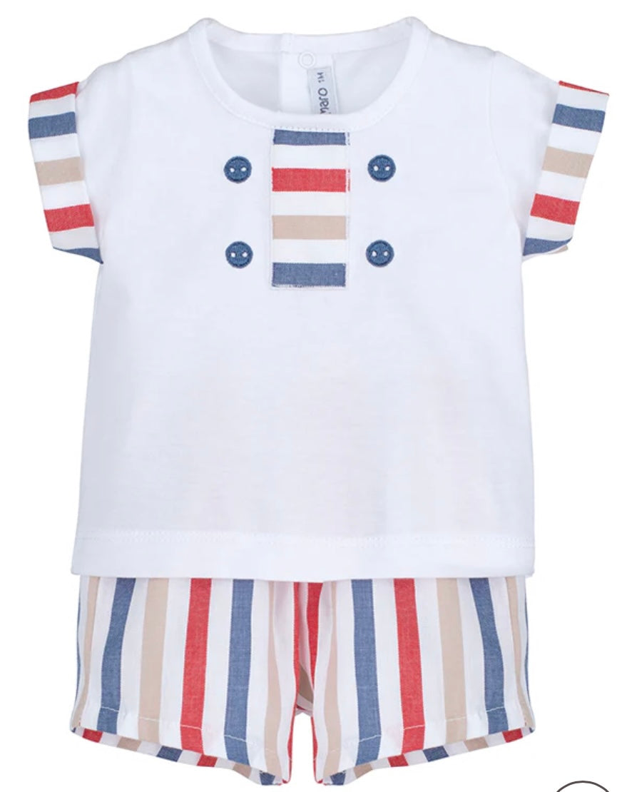 conjunto baby stripes