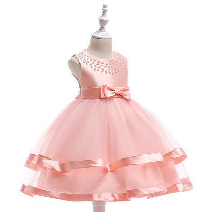 Pink Pearl Girl Dress