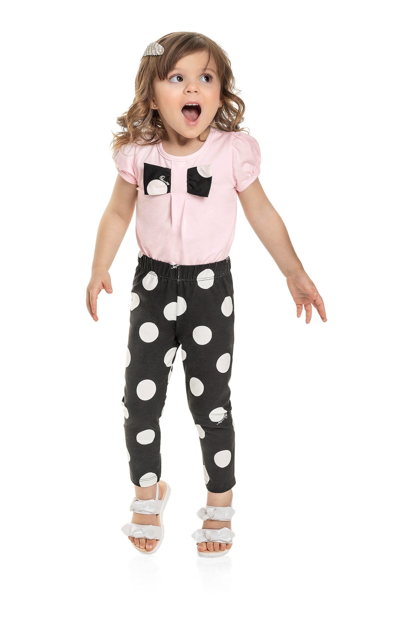 polka dots onesie