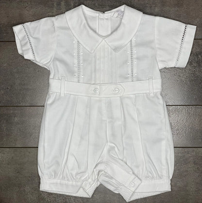 Benjamin White Romper